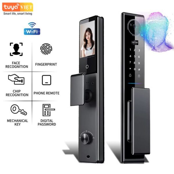 Khóa nhận dạng khuôn mặt Tuya CNC03