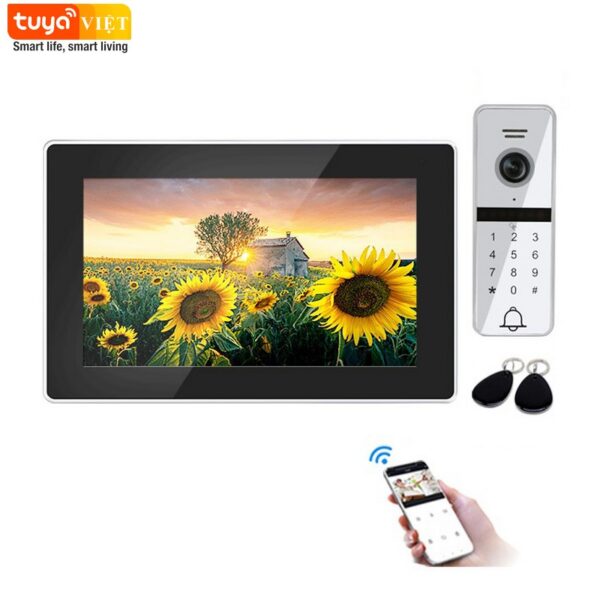 Chuông cửa Camera LCD Tuya DBC03