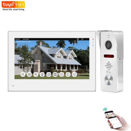 Chuông cửa Camera LCD Tuya DBC05 - Ảnh 6