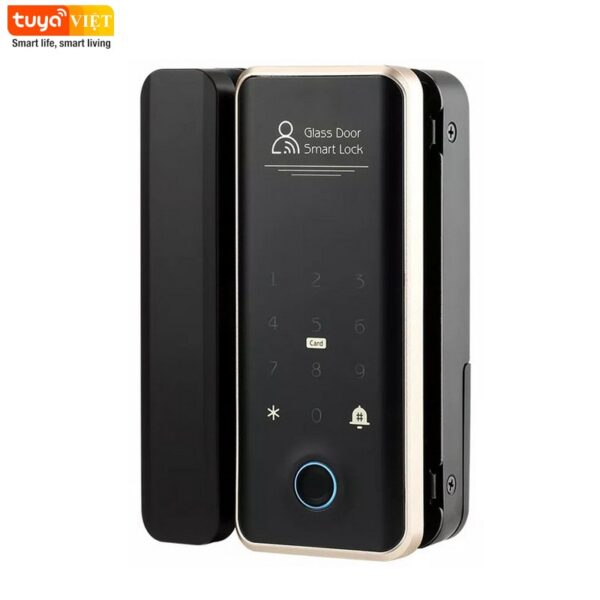 Khóa vân tay cửa kính Tuya GL08