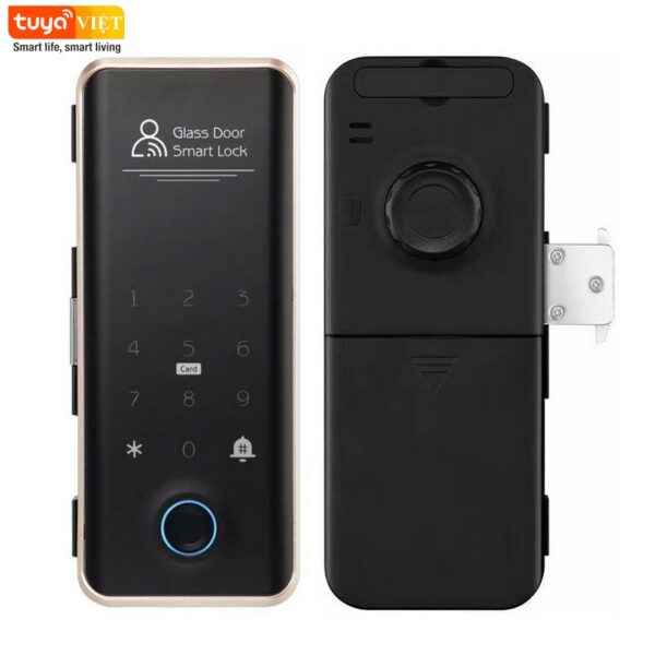 Khóa vân tay cửa kính Tuya GL08