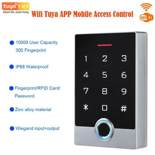 Kiểm soát cửa vào ra Tuya HF3