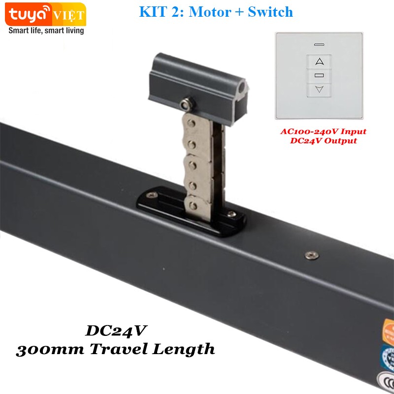 Motor cửa sổ, ô giếng trời Tuya ( Wifi) - Ảnh 4