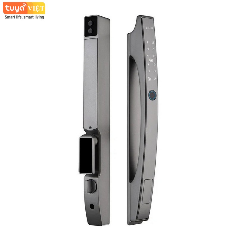 Khóa cửa nhôm FaceID Tuya SA03F - Ảnh 3