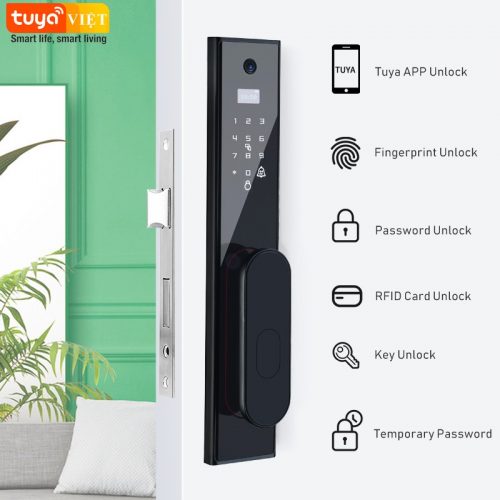 Khóa cửa vân tay Camera Tuya WL03-C - Ảnh 7