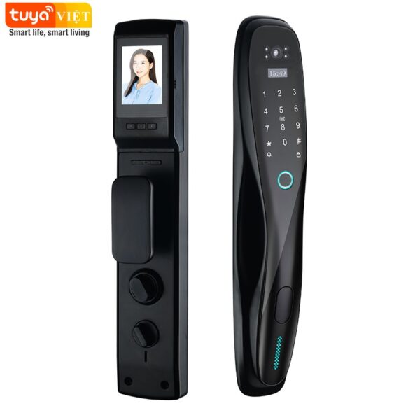 Khóa cửa vân tay Camera Tuya WL05-C