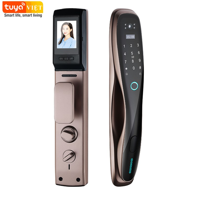 Khóa cửa vân tay Camera Tuya WL05-C - Ảnh 3