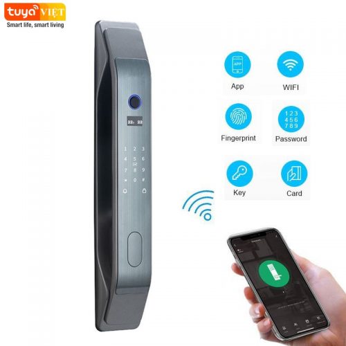 Khóa cửa thông minh Tuya WL06 (Wifi/ Zigbee) - Ảnh 4