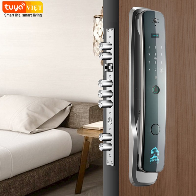 Khóa cửa Camera cao cấp Tuya WL06-C - Ảnh 3