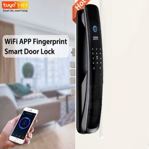 Khóa cửa thông minh Tuya WL07 (Wifi /Zigbee)