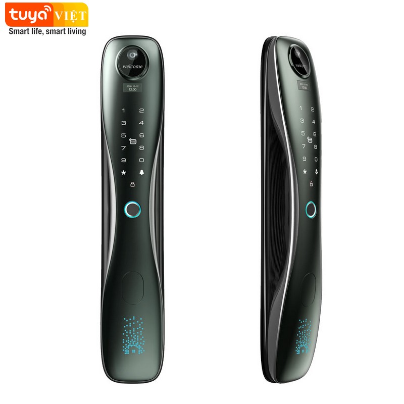 Khóa cửa nhận diện khuôn mặt Tuya WL07-F - Ảnh 3