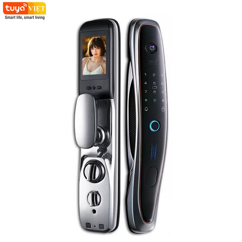 Khóa cửa Camera cao cấp Tuya WL08-C - Ảnh 2