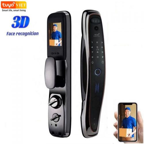 Khóa cửa FaceID 3D Tuya WL08-F - Ảnh 6