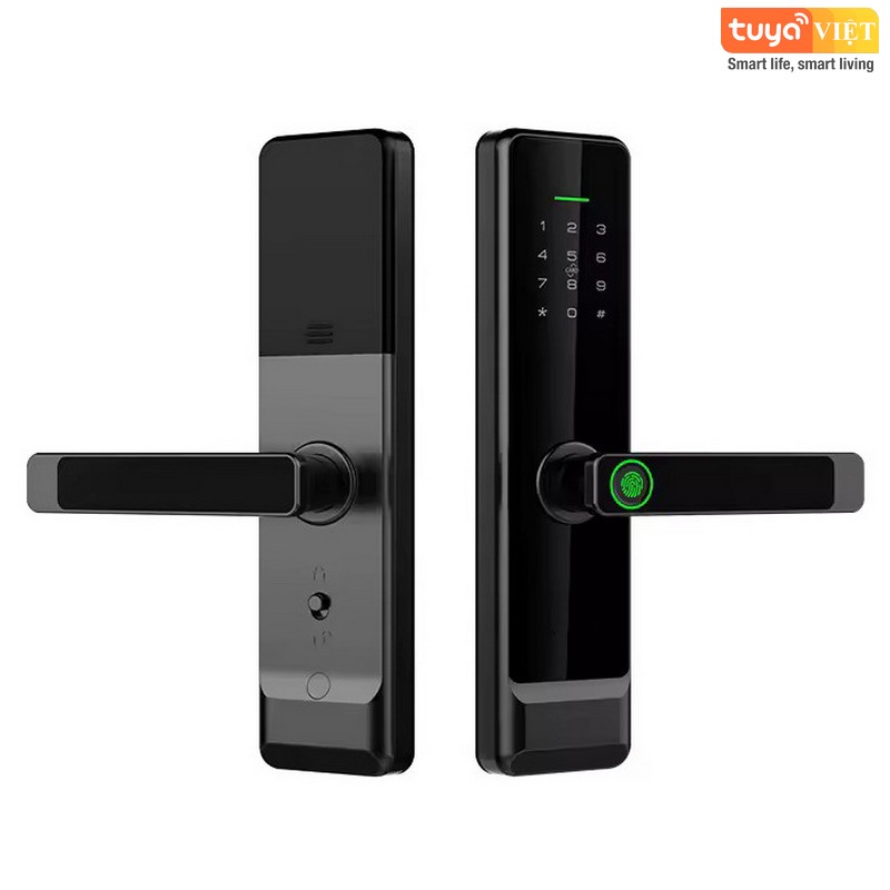 Khóa cửa vân tay Tuya WS04 (Wifi / Zigbee) - Ảnh 4