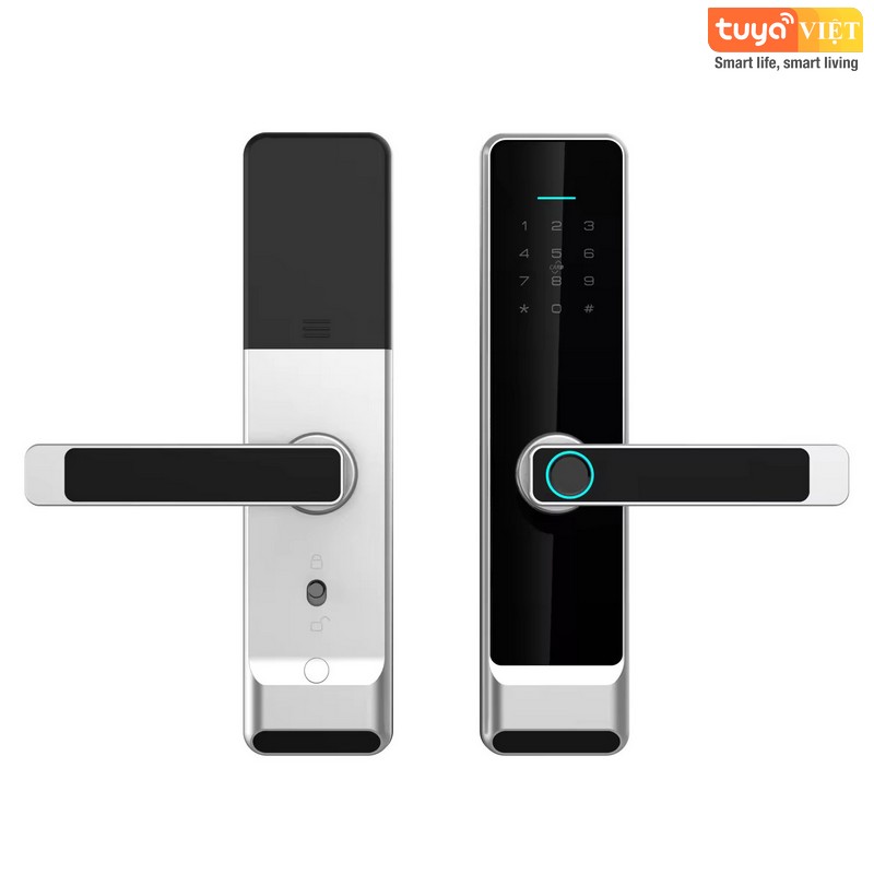 Khóa cửa vân tay Tuya WS04 (Wifi / Zigbee) - Ảnh 5