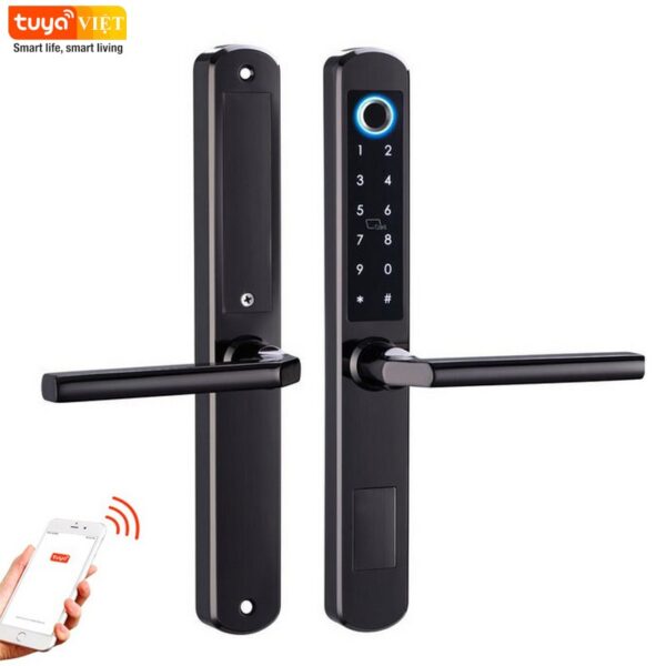 Khóa cửa vân tay Tuya XF06 (Wifi Pro)